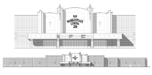 MJR Marketplace Cinema 20 - Sketch (newer photo)